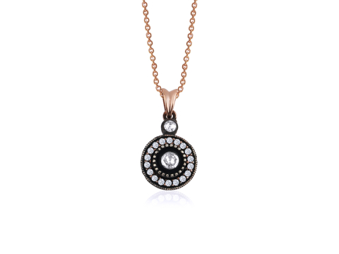 0.00 Karat Elmas Kolye