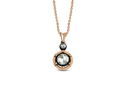 0.00 Karat Elmas Kolye