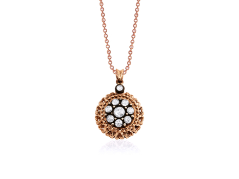 0.00 Karat Elmas Kolye