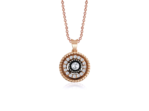 0.00 Karat Elmas Kolye