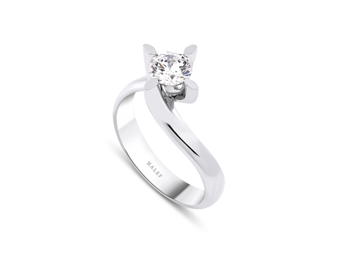 1.00 Karat Tektaş Pırlanta Yüzük