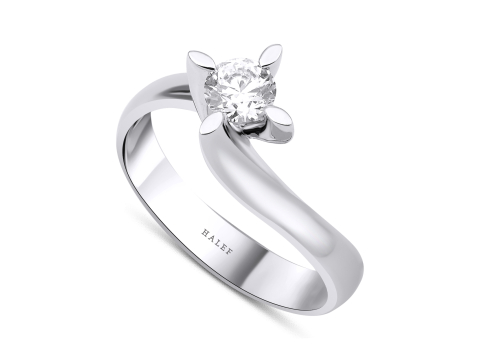 0.30 Karat Tektaş Pırlanta Yüzük