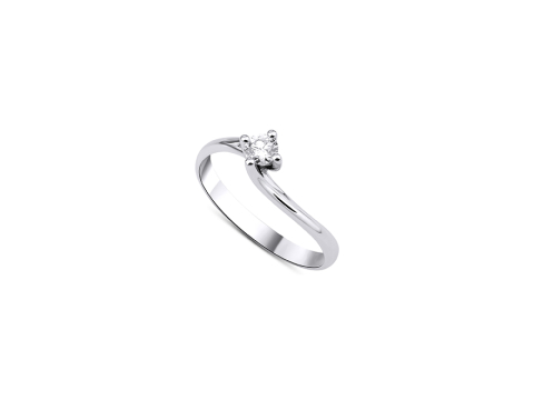 0.15 Karat Tektaş Pırlanta Yüzük