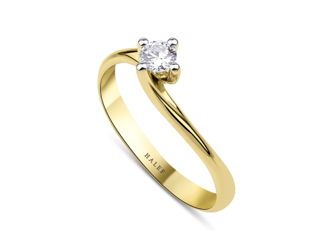 0.20 Karat Tektaş Pırlanta Yüzük