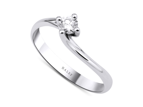 0.20 Karat Tektaş Pırlanta Yüzük