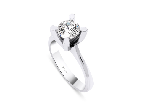 0.50 Karat Tektaş Pırlanta Yüzük