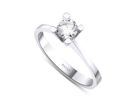 0.50 Karat Tektaş Pırlanta Yüzük