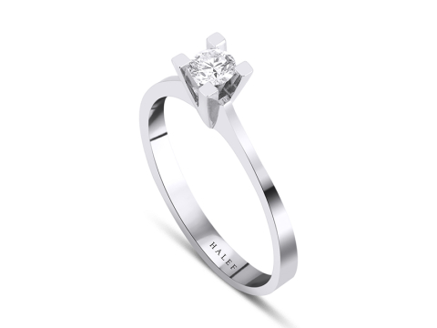 0.00 Karat Tektaş Pırlanta Yüzük