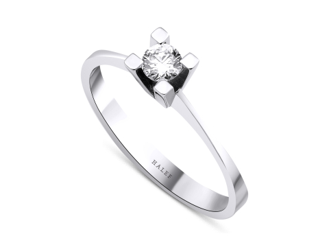 0.20 Karat Tektaş Pırlanta Yüzük