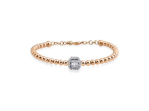 0.34 Karat Baget Pırlanta Bi̇lezi̇k