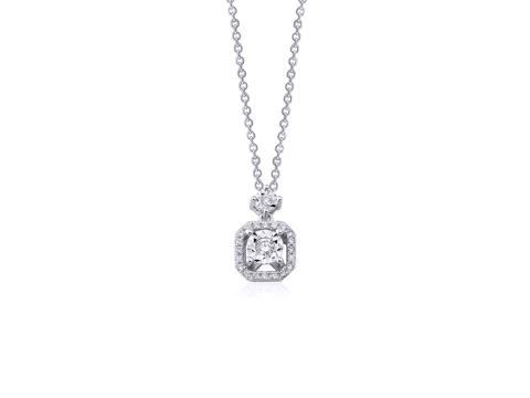 0.12 Karat Pırıltı Pırlanta Kolye