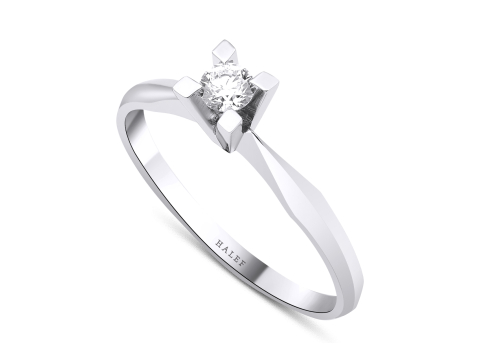 0.15 Karat Tektaş Pırlanta Yüzük