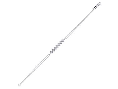 0.00 Karat Pırıltı Pırlanta Bi̇lekli̇k