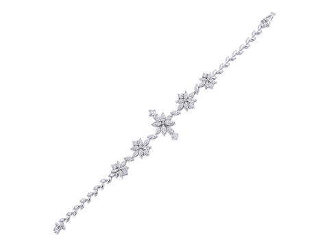 0.58 Karat Pırıltı Pırlanta Bi̇lekli̇k