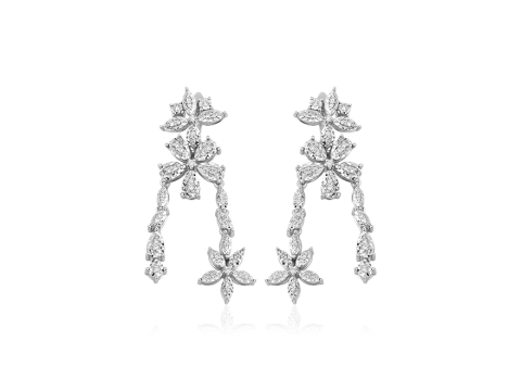 0.43 Karat Pırıltı Pırlanta Küpe