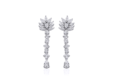 0.24 Karat Pırıltı Pırlanta Küpe