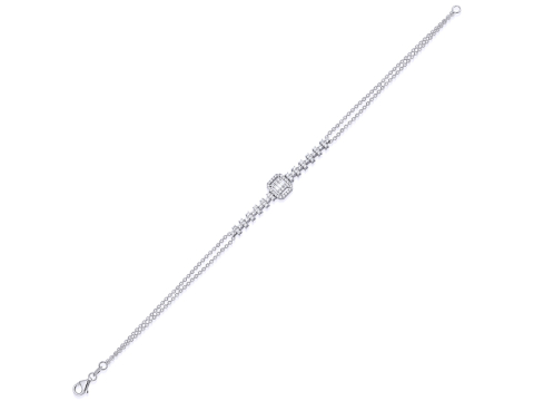 0.48 Karat Baget Pırlanta Bi̇lekli̇k