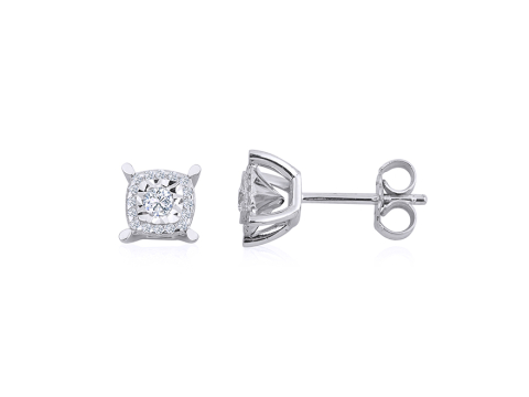 0.20 Karat Pırıltı Pırlanta Küpe