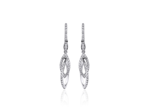 0.00 Karat Fantazi̇ Pırlanta Küpe