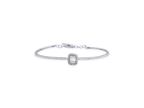 0.13 Karat Baget Pırlanta Bi̇lekli̇k