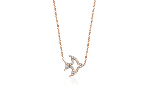 0.15 Karat Fantazi̇ Pırlanta Kolye