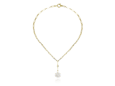 0.29 Karat Fantazi̇ Pırlanta Kolye