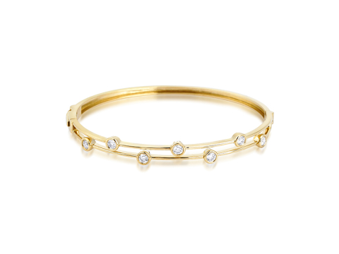 0.70 Karat Fantazi̇ Pırlanta Bi̇lekli̇k