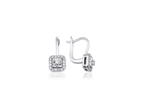 0.25 Karat Pırıltı Pırlanta Küpe
