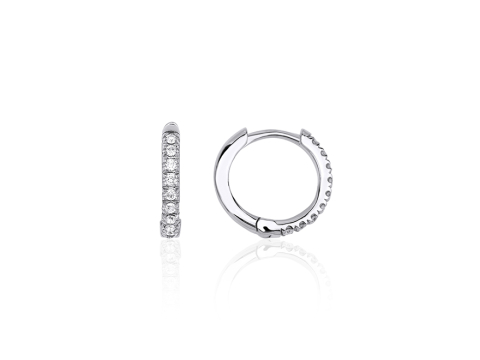 0.18 Karat Fantazi̇ Pırlanta Küpe