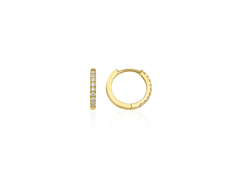 0.14 Karat Fantazi̇ Pırlanta Küpe