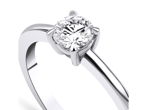 0.30 Karat Tektaş Pırlanta Yüzük