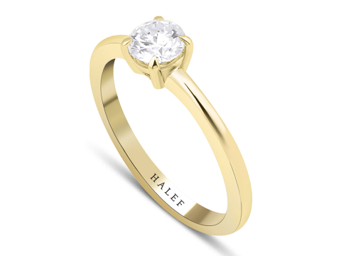 0.40 Karat Tektaş Pırlanta Yüzük