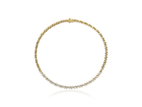 4.34 Karat Fantezi̇ Pırlanta Gerdanlik