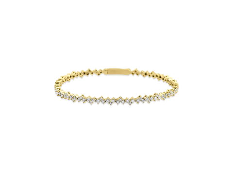 2.27 Karat Esnek Pırlanta Bi̇lezi̇k