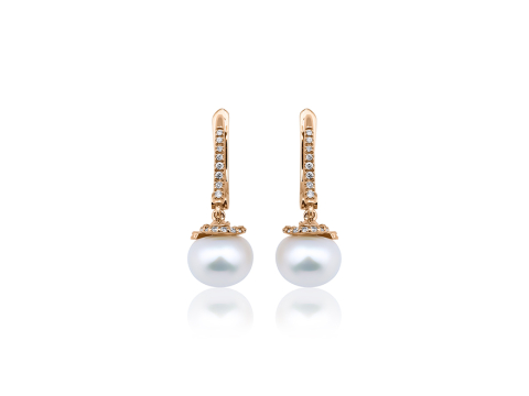 0.15 Karat Fantazi̇ Pırlanta Küpe