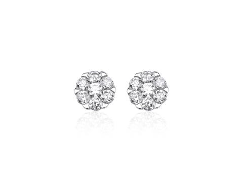 0.90 Karat Tilsim Pırlanta Küpe