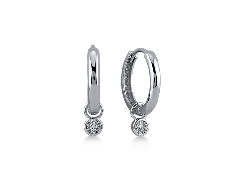 0.02 Karat Pırıltı Pırlanta Küpe