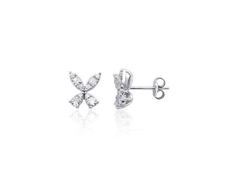 0.59 Karat Fantazi̇ Pırlanta Küpe