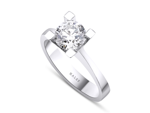 1.00 Karat Tektaş Pırlanta Yüzük