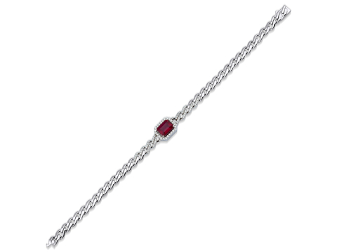 0.00 Karat Renkli̇ Pırlanta Bi̇lekli̇k