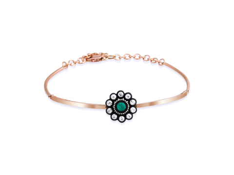 0.00 Karat Elmas Renkli̇ Bileklik