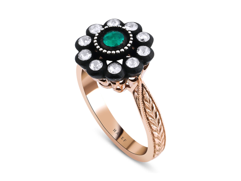 0.00 Karat Elmas Renkli̇ Yüzük